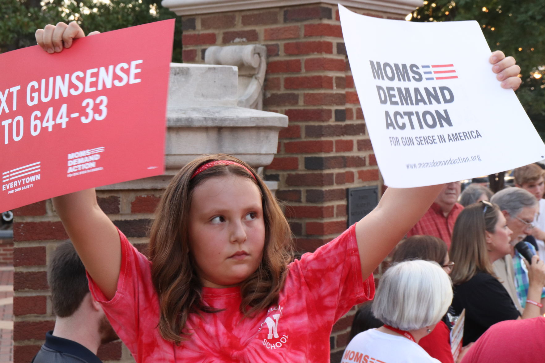 Moms Demand Action Toomer's Corner Rally